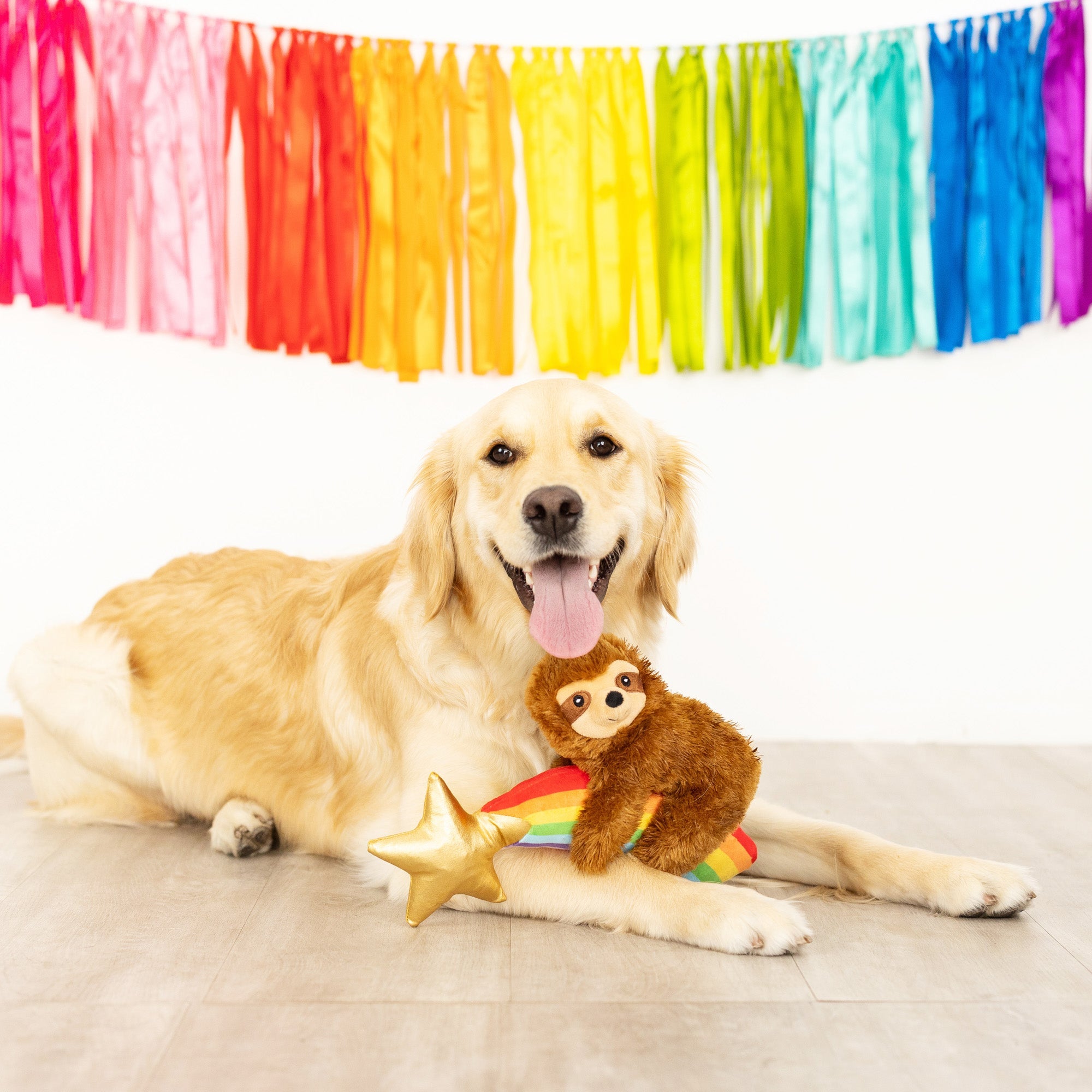 Rainbow High Plush Dog Toy