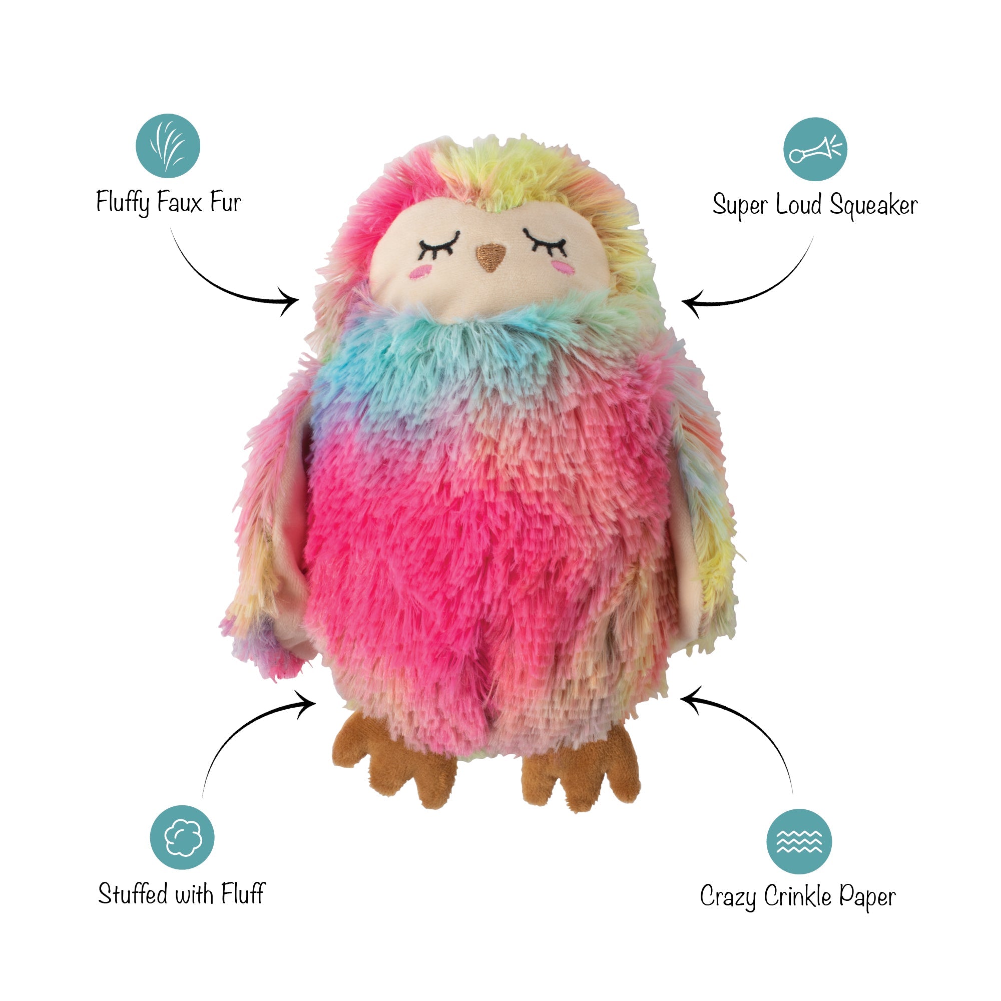 Be Hoo You Are Plush Dog Toy