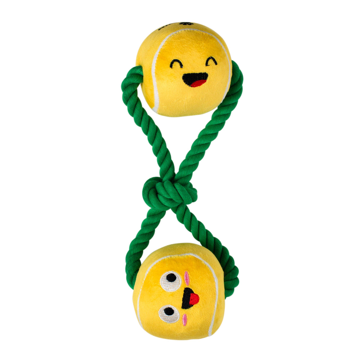 Wagsdale Game, Set, Match Plush Dog Toy With Rope