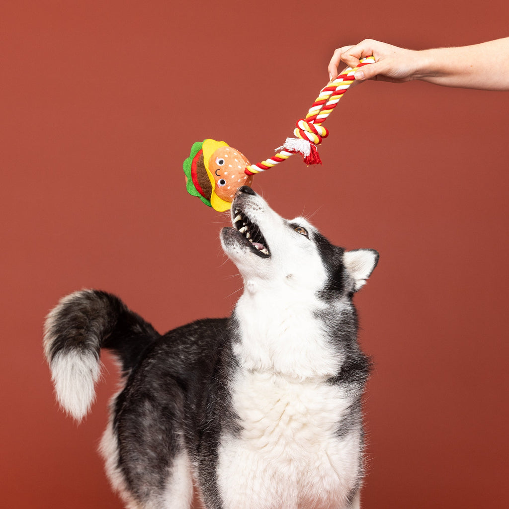 You'Re The Bun That I Want Rope Dog Toy