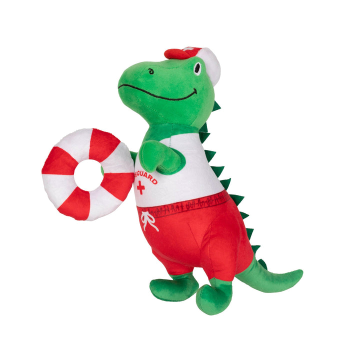 To The Rex-Cue! Plush Dog Toy