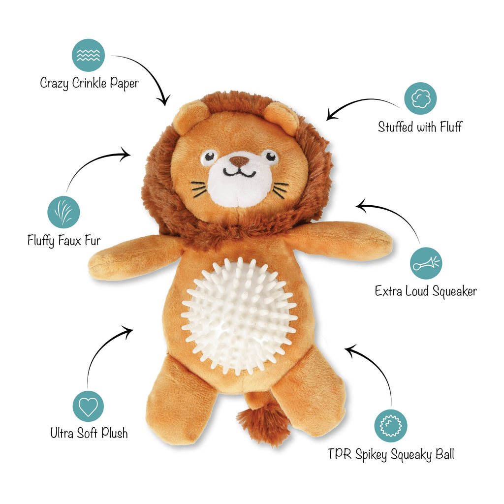 Can't Be Tamed Plush/Spikey Ball Toy