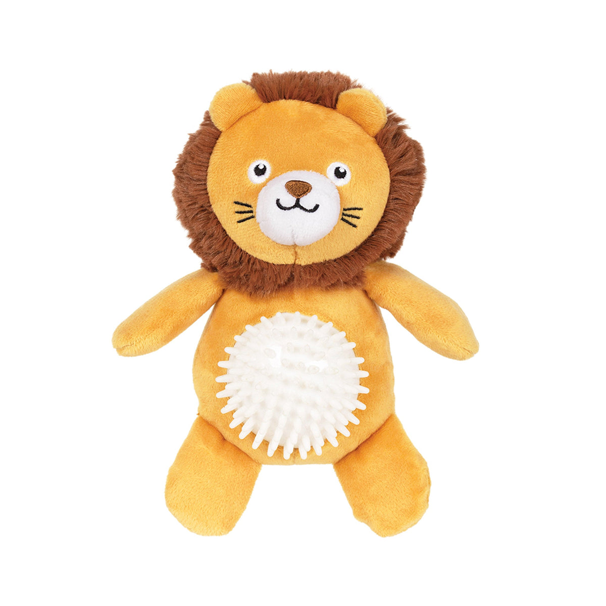 Can't Be Tamed Plush/Spiky Ball Dog Toy