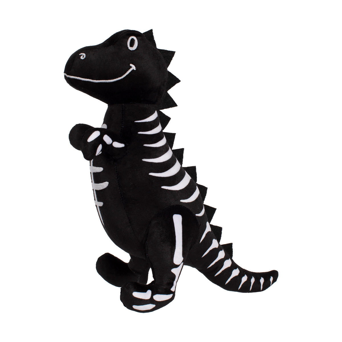 Trick Rawr Treat Plush Glow-In-The-Dark Dog Toy