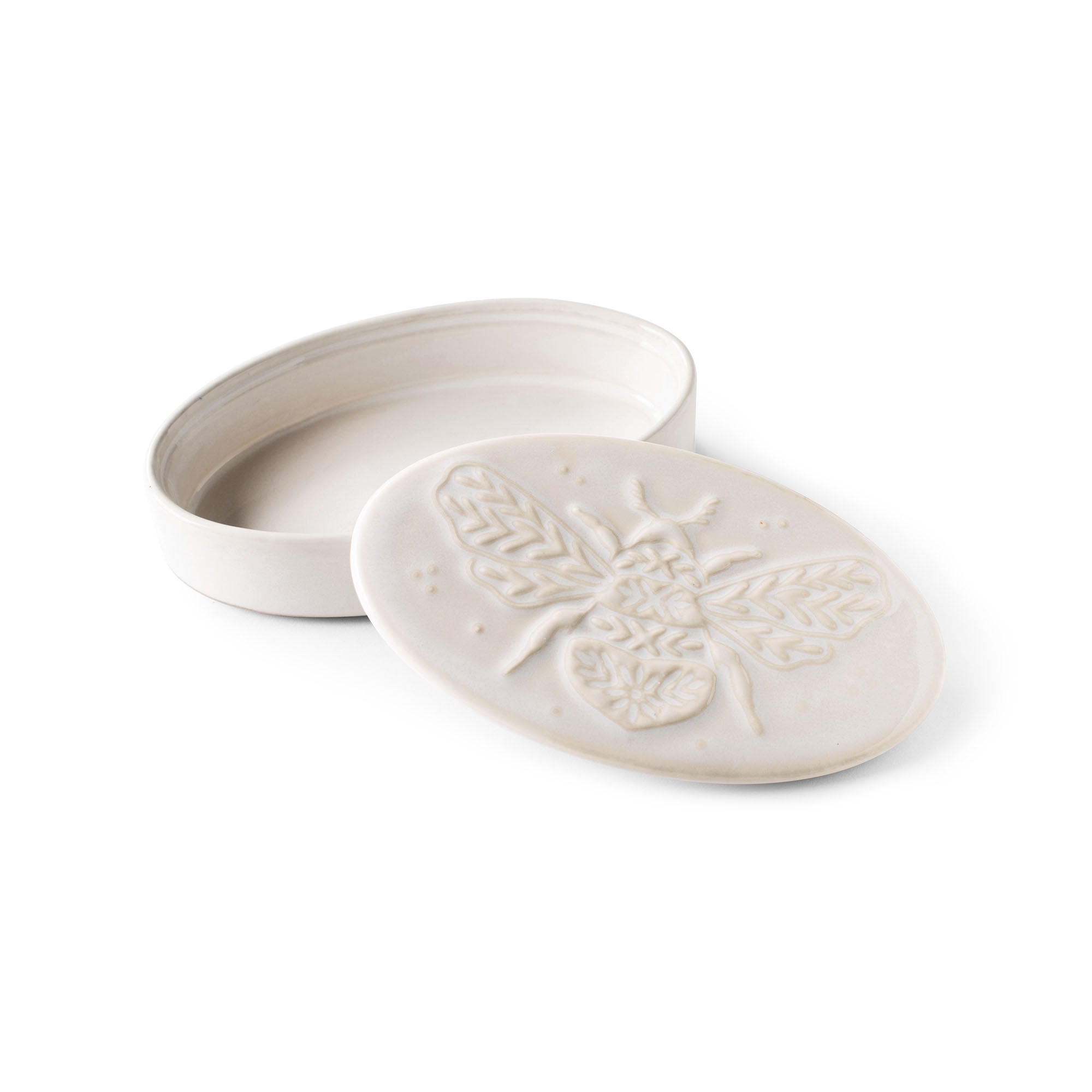 JT Bumble Bee Long Oval Trinket Box