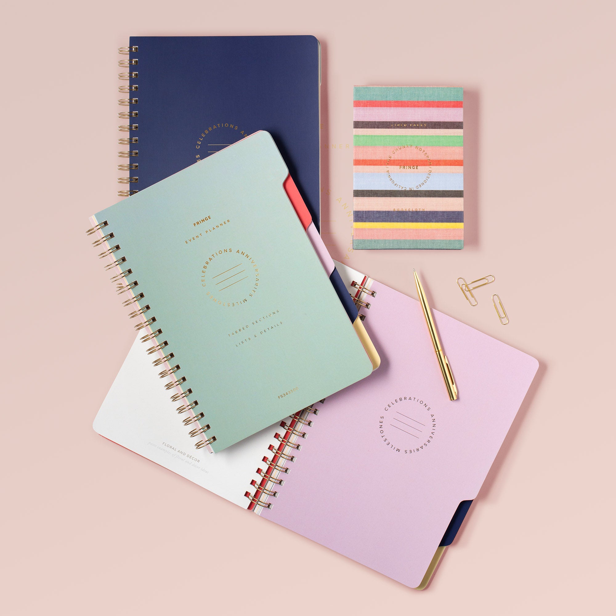 Color Block Event Planner | Fringe Studio