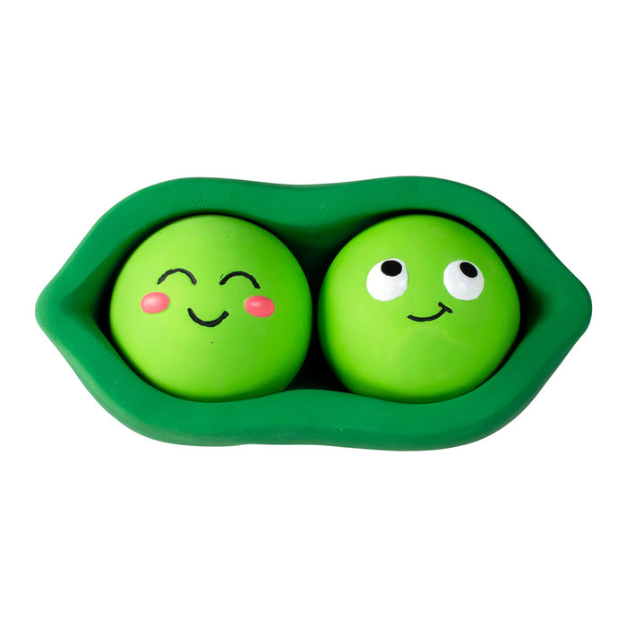 We Come In Peas Latex Dog Toy