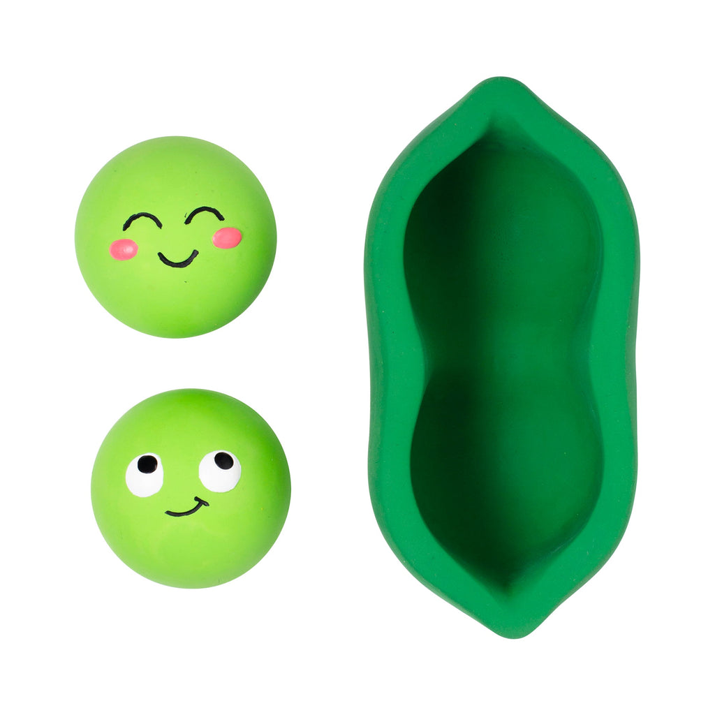 We Come In Peas Latex Dog Toy