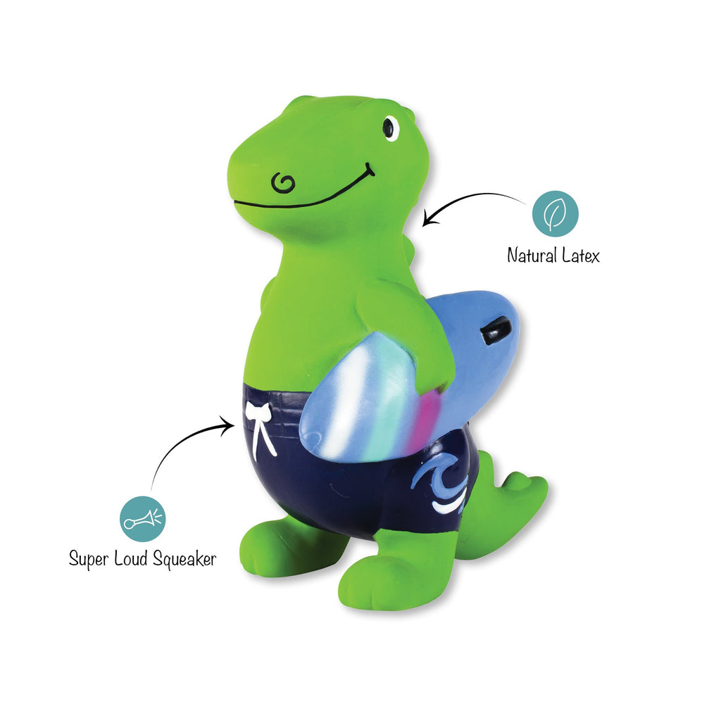 Good Vibes, High Tides Latex Dog Toy