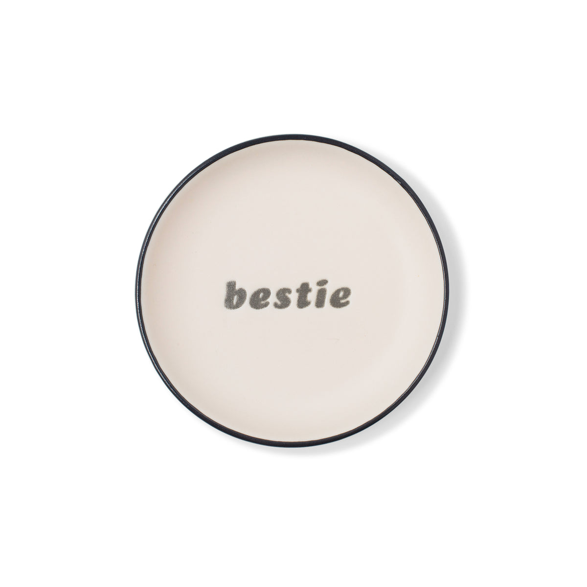 Bestie Small Round Trinket Dish