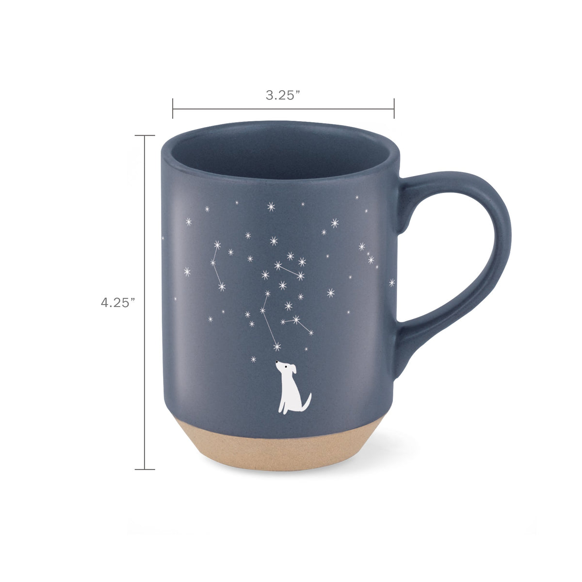 Celestial Dog Stoneware Mug