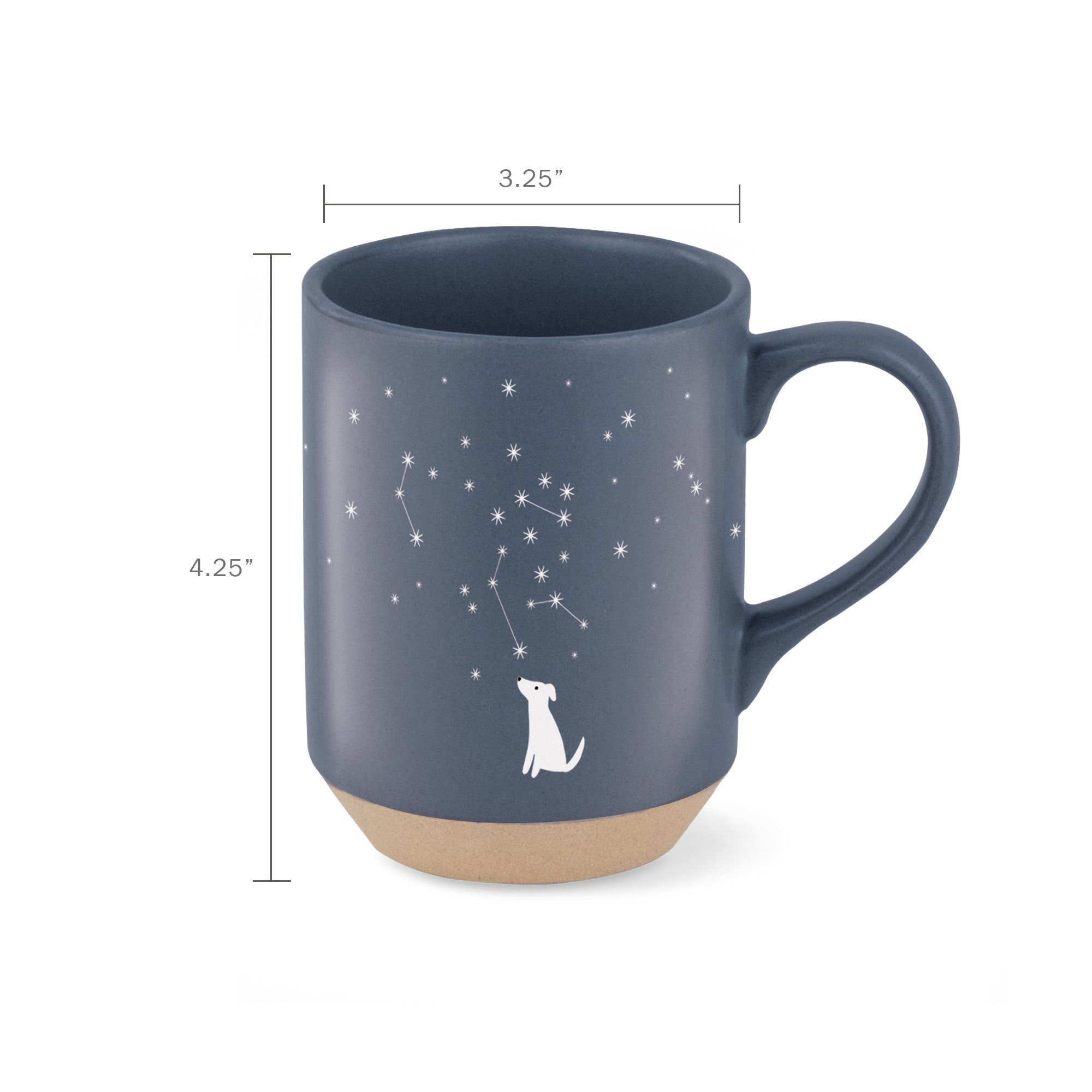 Celestial Dog Stoneware Mug