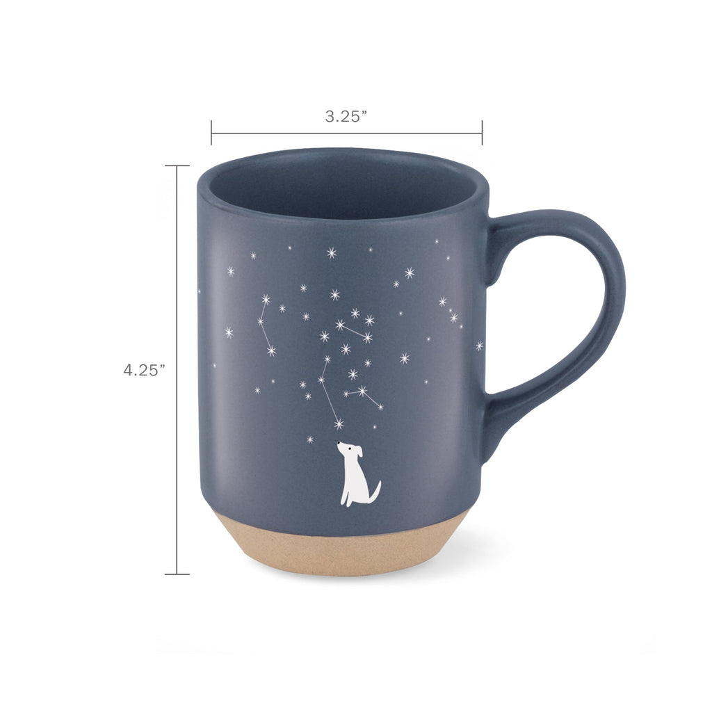 Celestial Dog Stoneware Mug