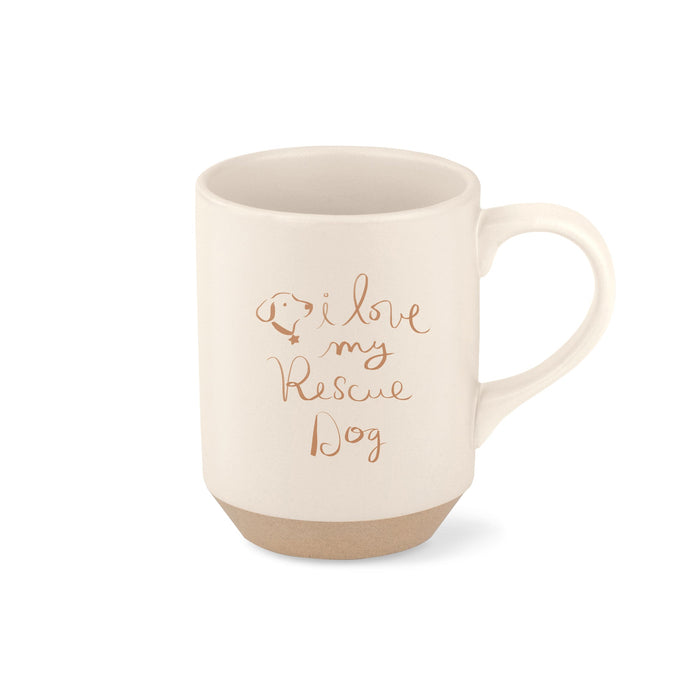Love My Rescue Stoneware Mug