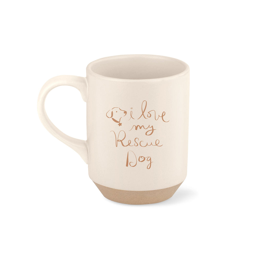 Love My Rescue Stoneware Mug