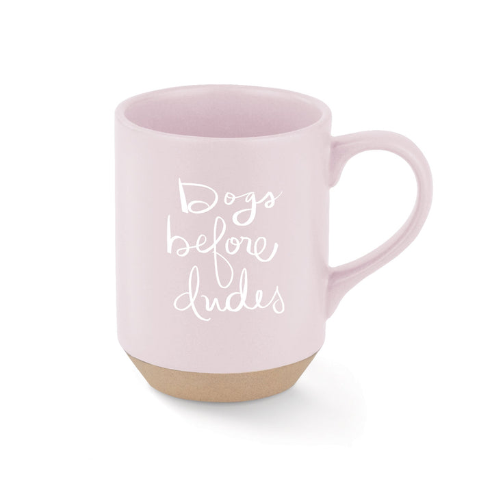 Dogs Before Dudes Stoneware Mug