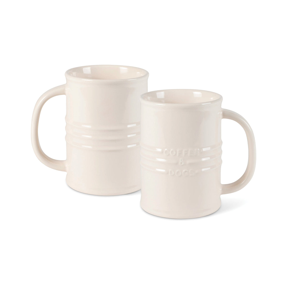 Coffee & Dogs Ivory Mug