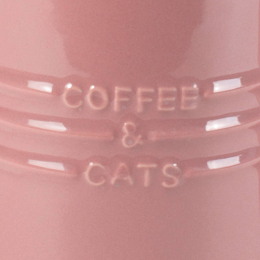 Coffee & Cats Blush Mug