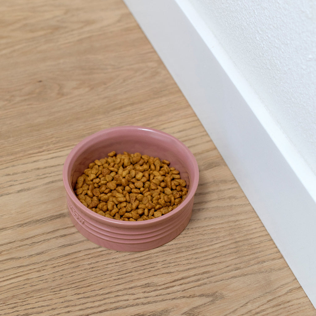 Meow Blush Small Cat Bowl
