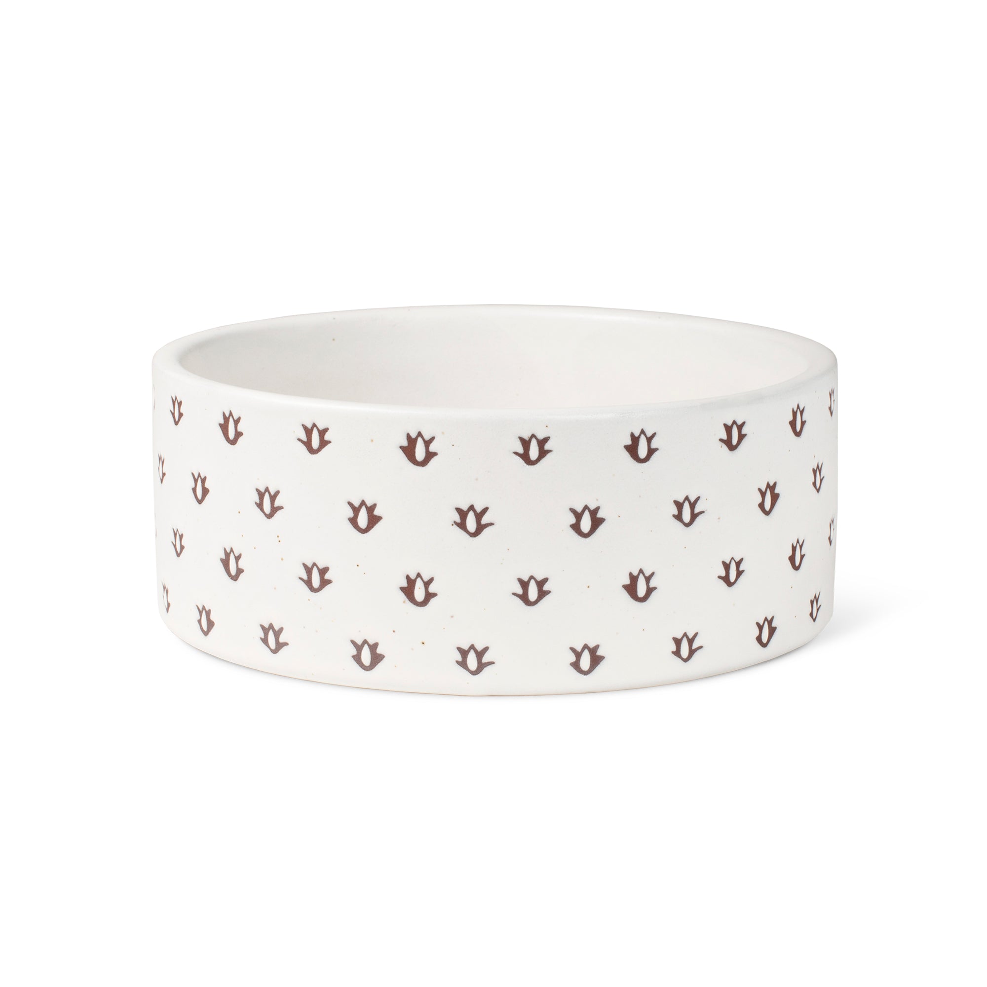 Speckled Block Bone Medium Dog Bowl