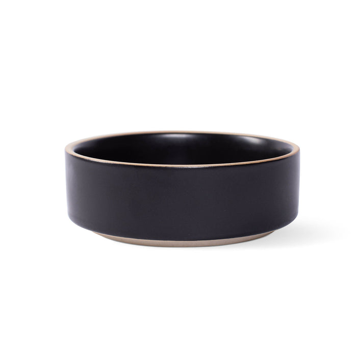 Minimal Small Deep Charcoal Pet Bowl