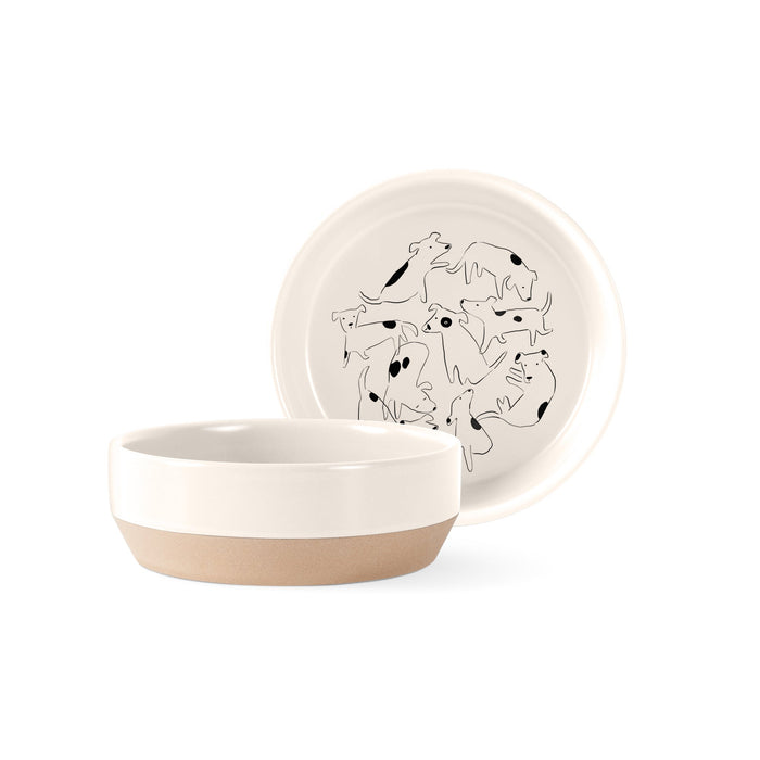 Nosey Dog Spot Pet Bowl