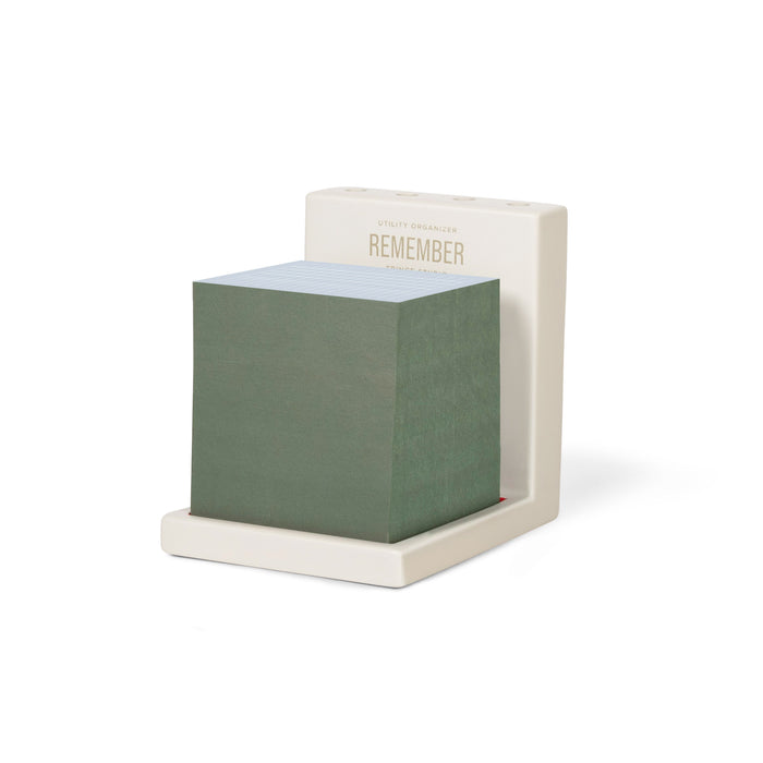 UTILITY ORGANIZER WITH NOTE CUBE