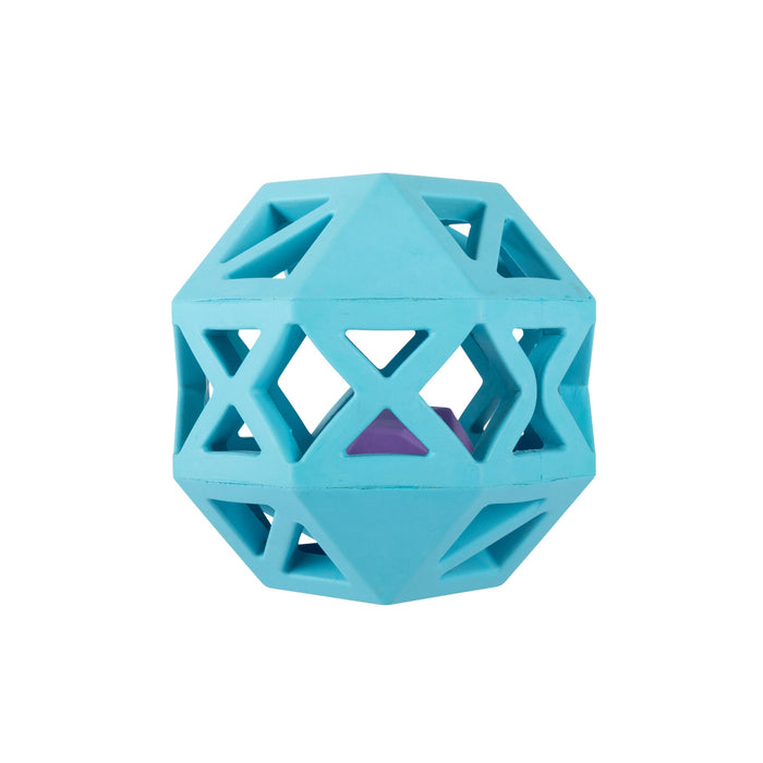 Sweet On The Inside Blue Rubber Dog Toy