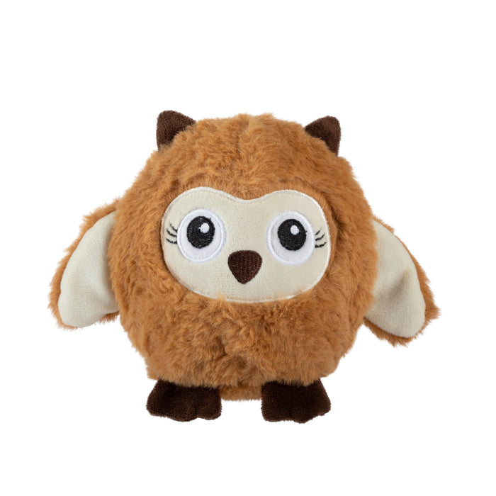 Don't Ruffle My Feathers Rubber/Plush Dog Toy