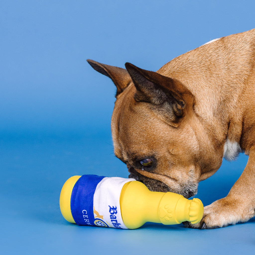 Barkarona Rubber/Plush Dog Toy