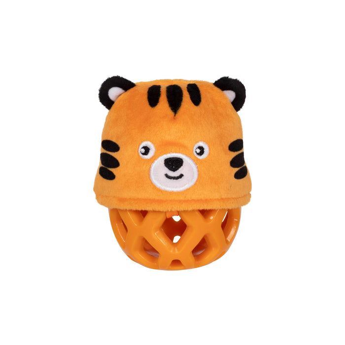 Go Get Em Tiger Rubber/Plush Dog Toy