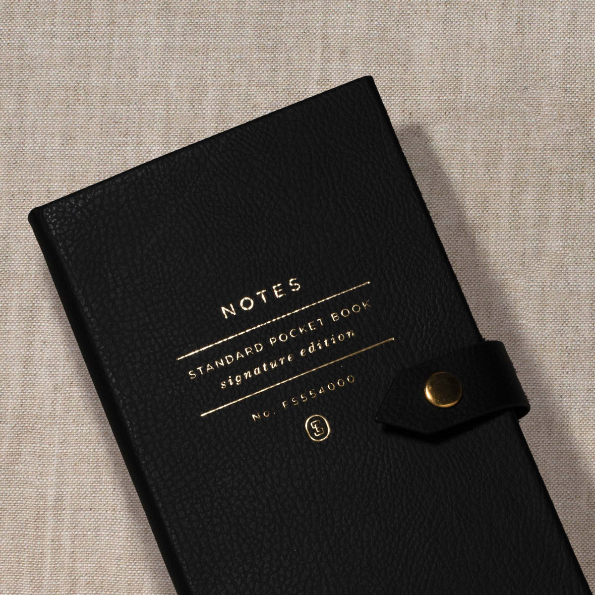 SE Standard Black Signature Pocket Notebook | Fringe Studio