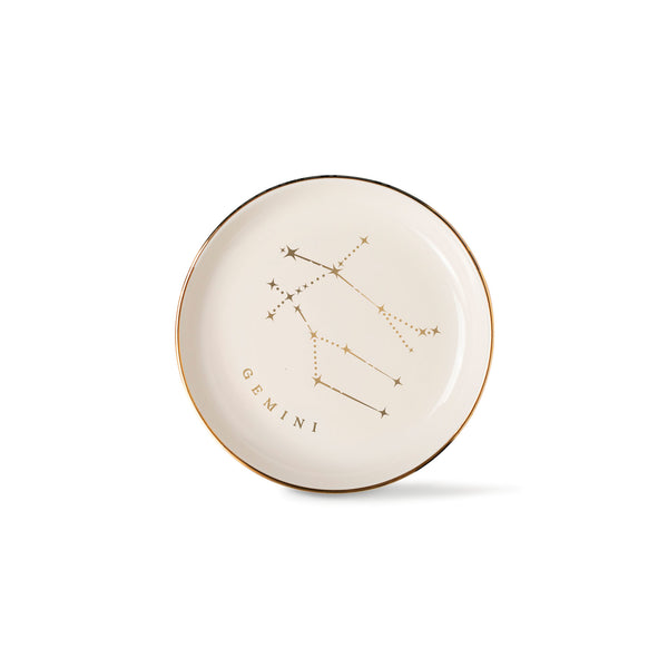 STARRY GEMINI ZODIAC PEDESTAL DISH Fringe Studio