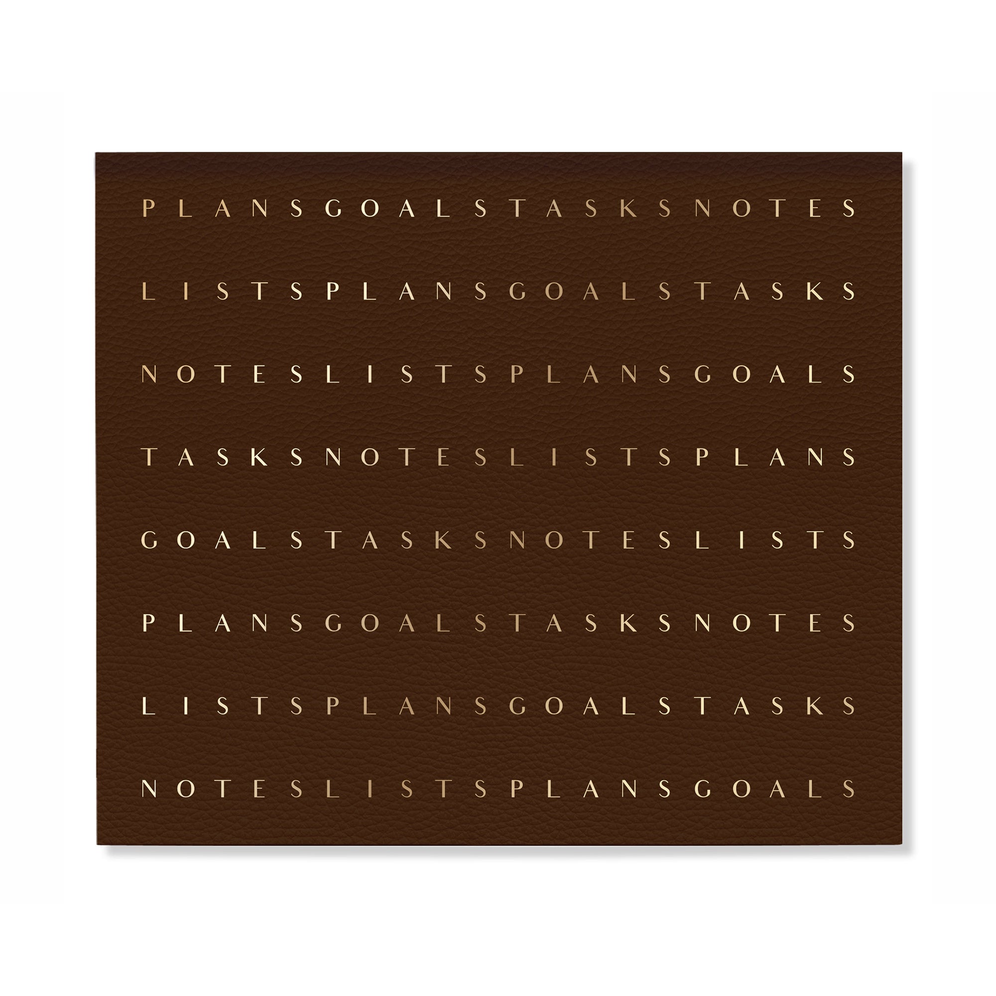 Se Letter Flow Bark Signature Non-Dated Weekly Desk Pad