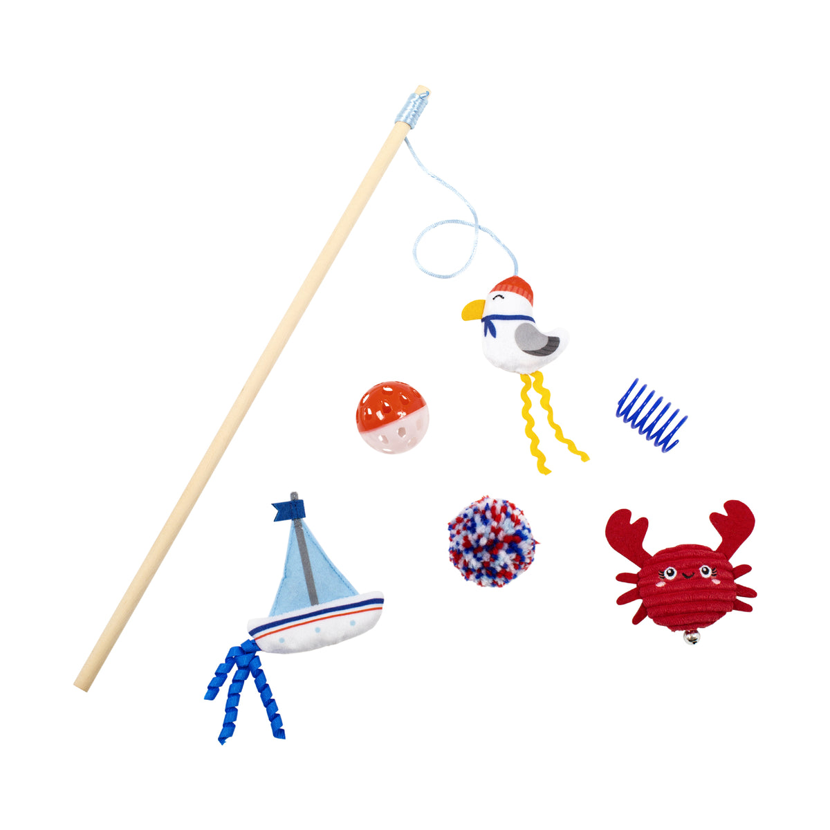 This Shore is Fun! 6pc Cat Toy Set