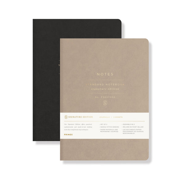 Signature Set Saddle Stitch Journals – Fringe Studio