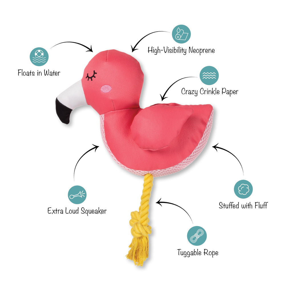 Be Flamazing Floating Dog Toy