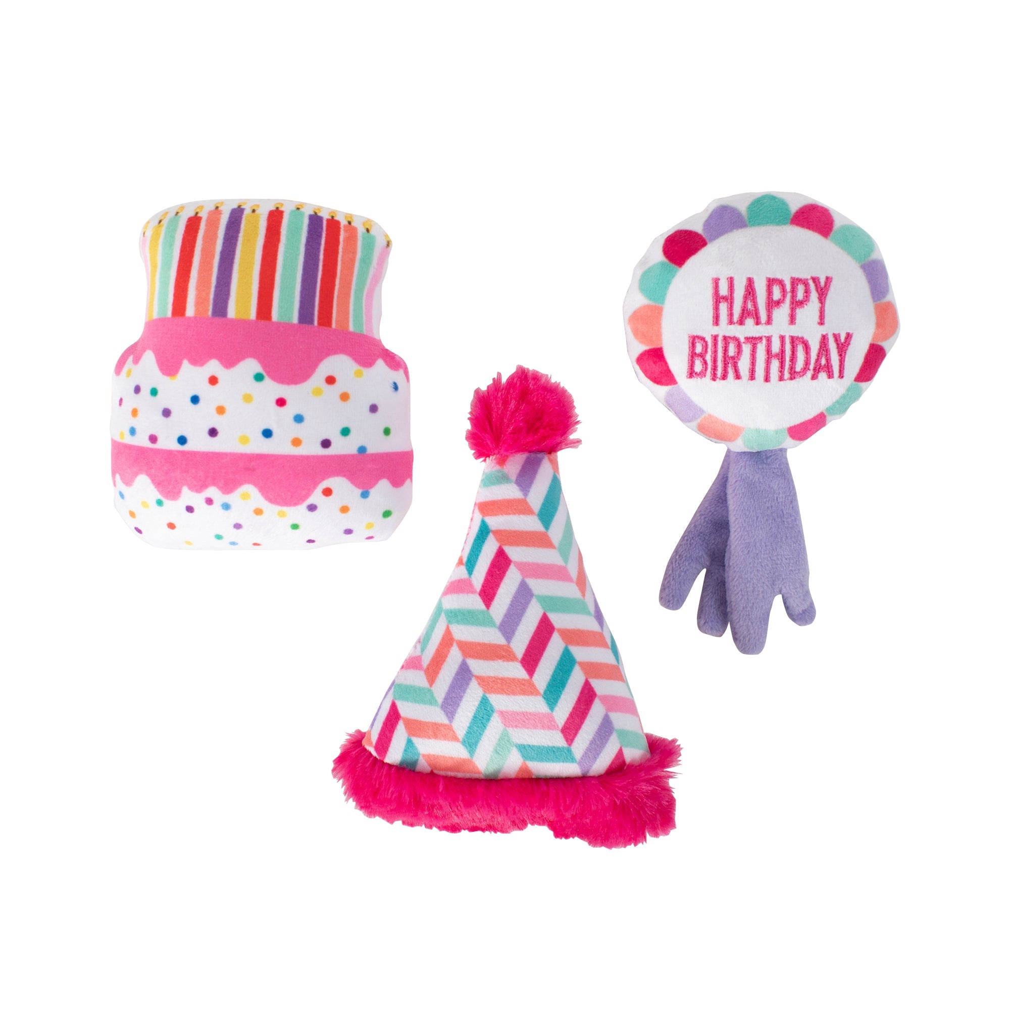 Can I Get A Woof-Woof! 3pc Mini Plush Dog Toy Set