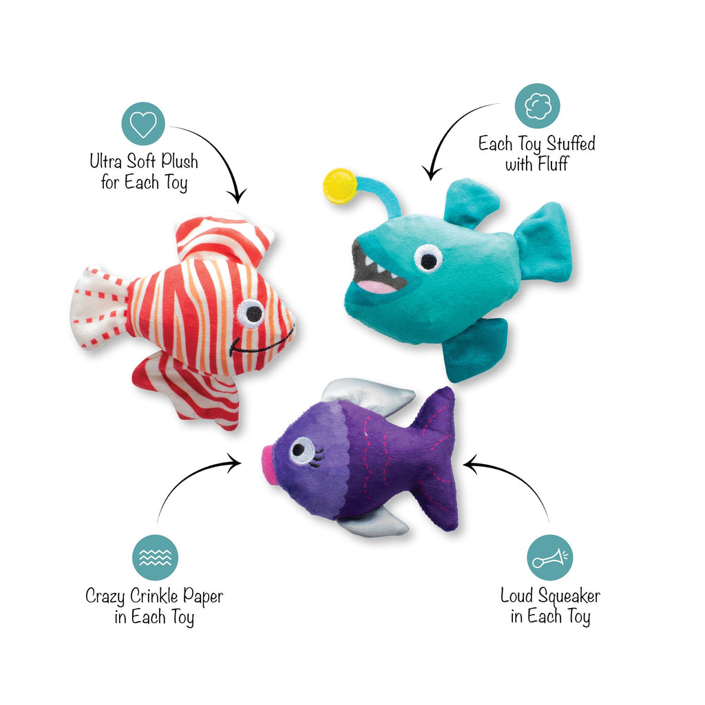 Any Fin Is Possible Mini Dog Toys