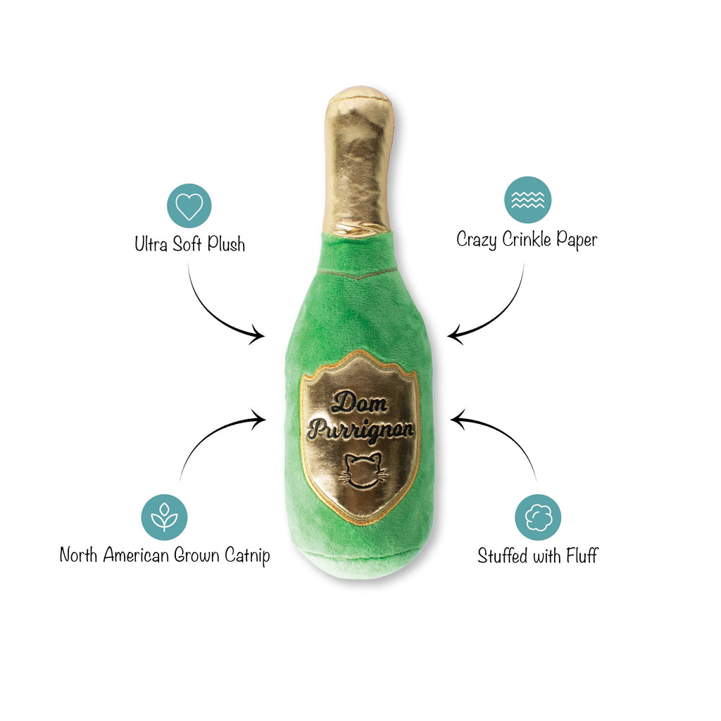 Dom Purrignon Cat Toy