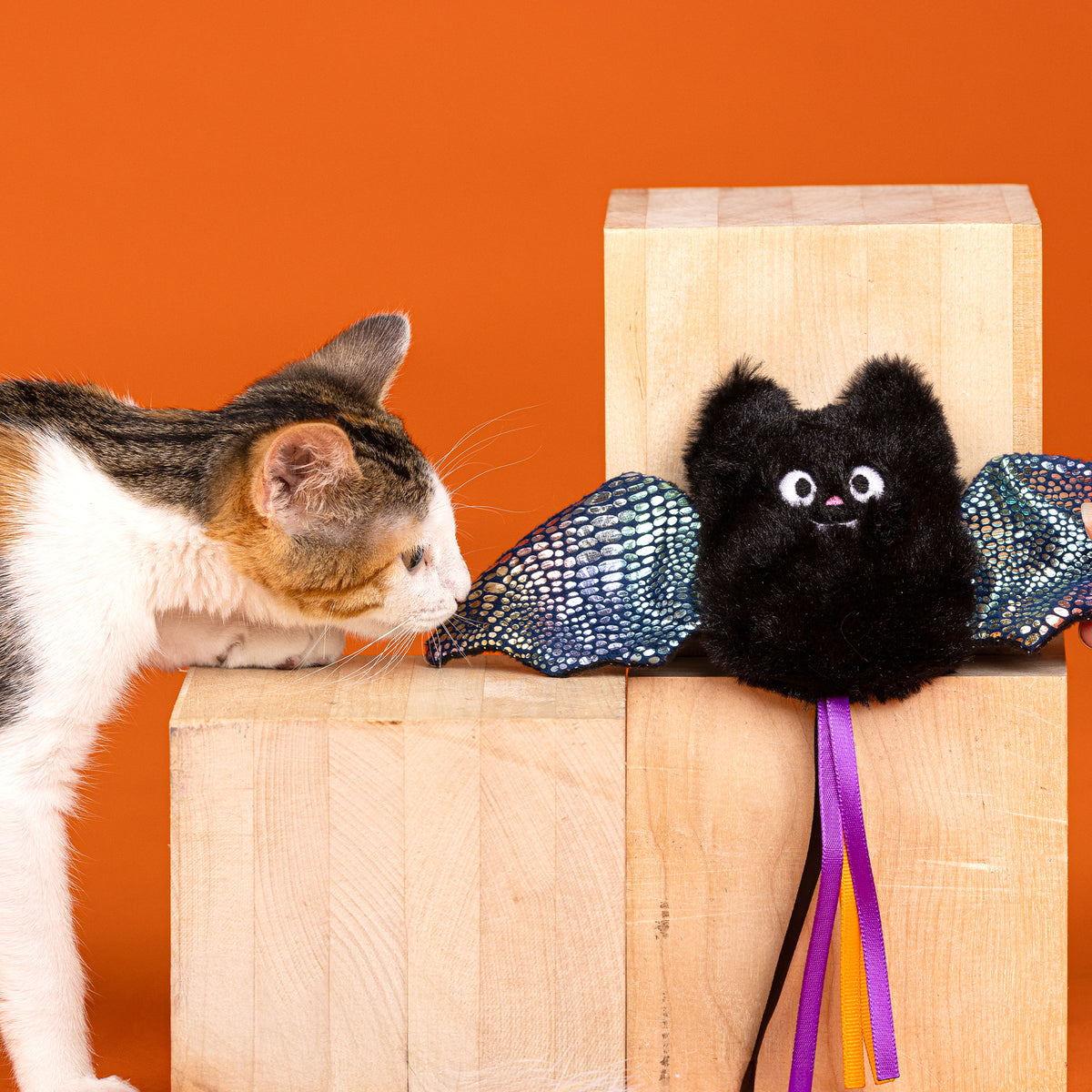 Let's Wing It Plush Kicker Cat Toy