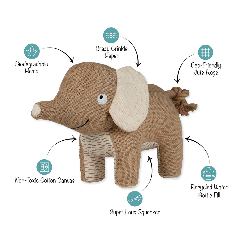 It's In The Trunk Earth Friendly Dog Toy