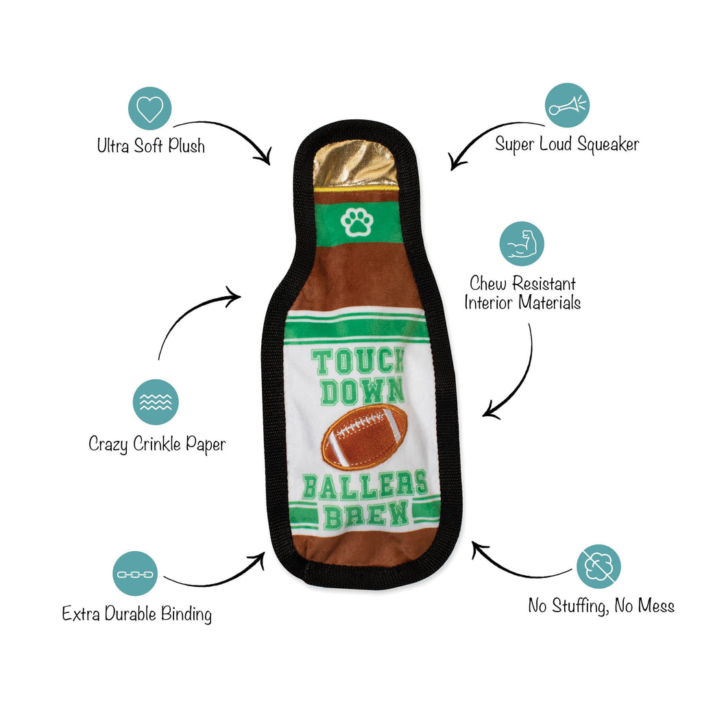 Tailgates And Touchdowns Durable Dog Toy