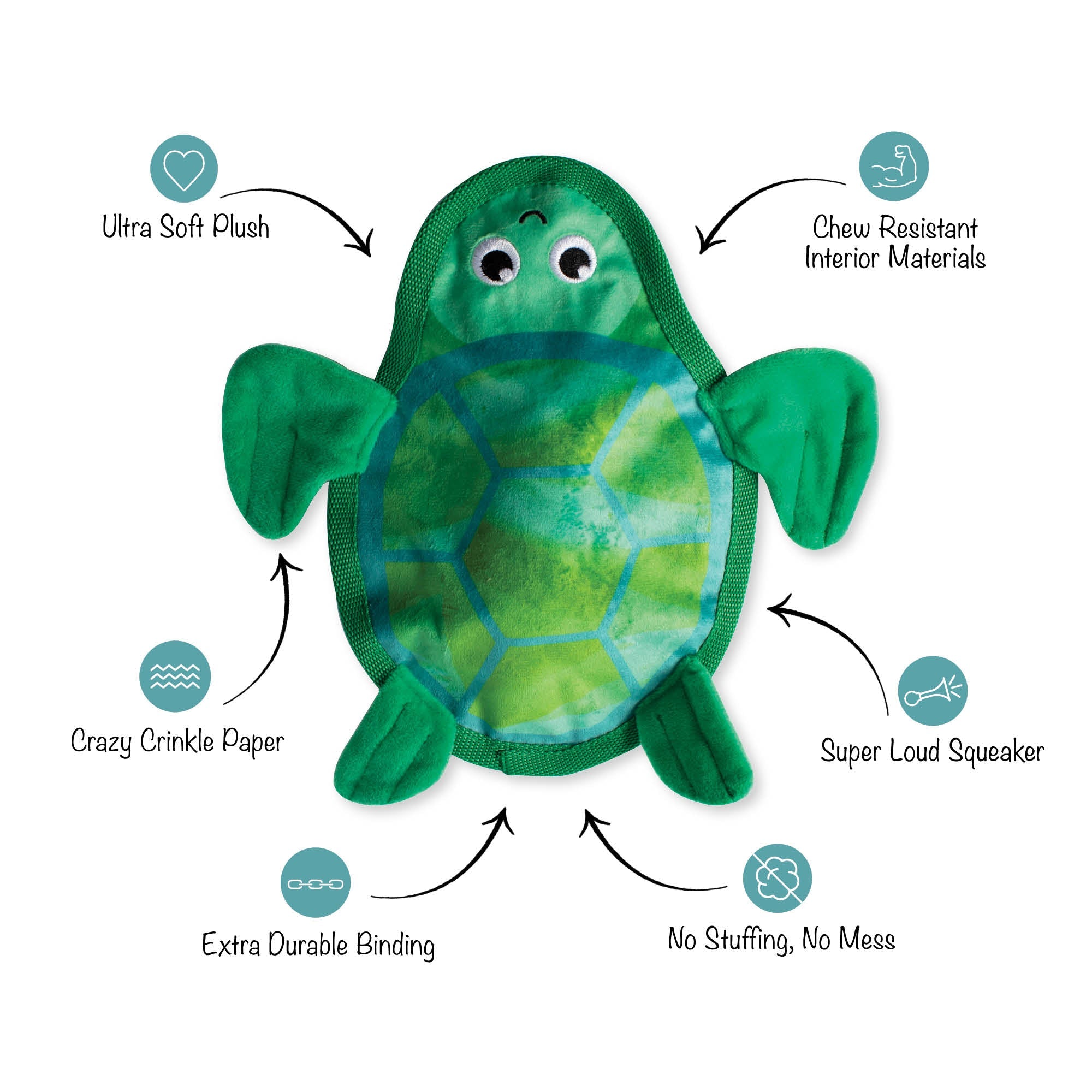 Shell Of A Time Durable Dog Toy