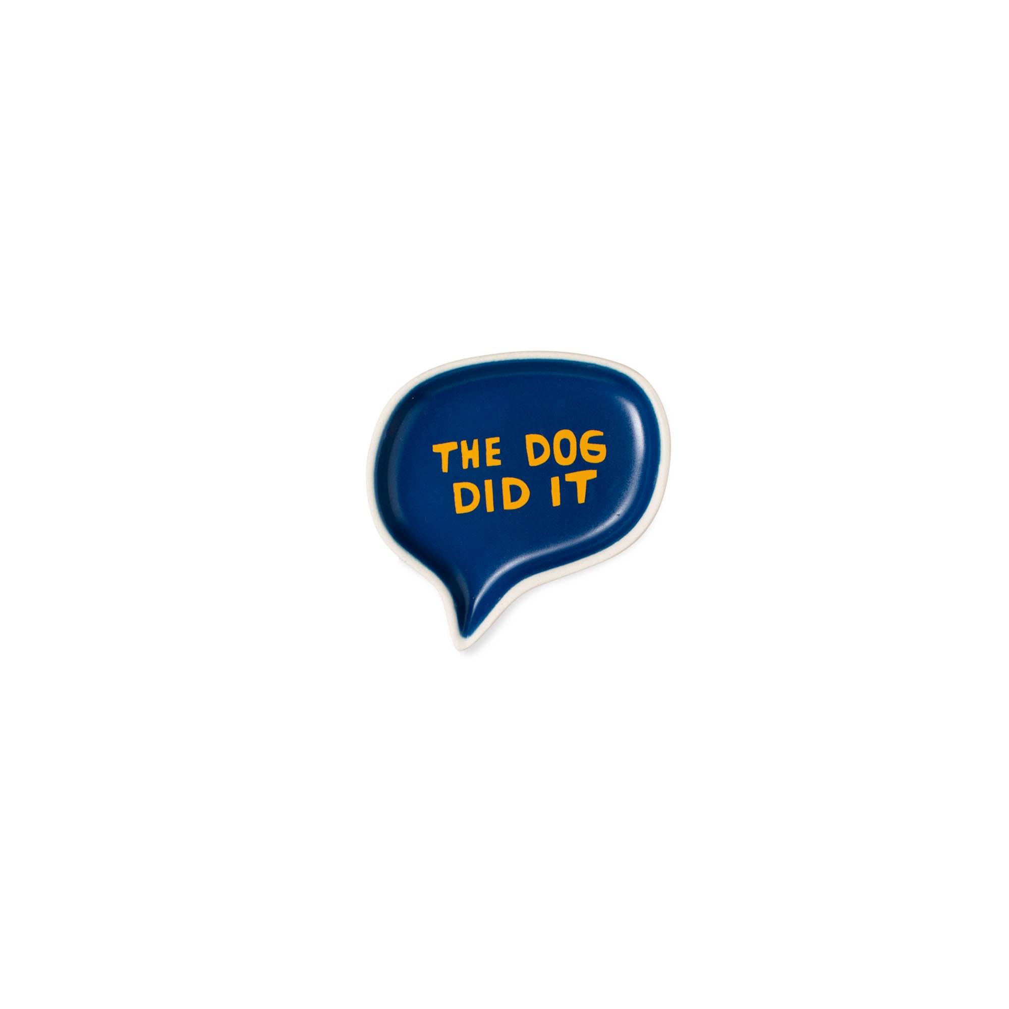 MR Dog Did It Word Bubble Tray