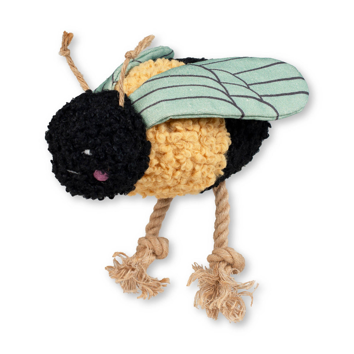 Ms Mrs. Bee Dog Toy