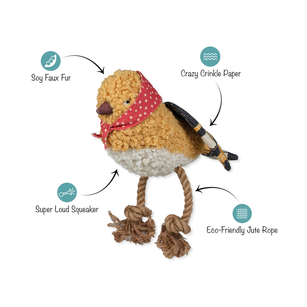 Ms Birdie Dog Toy