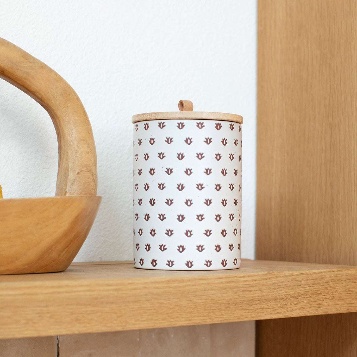 Speckled Block Bone Treat Jar