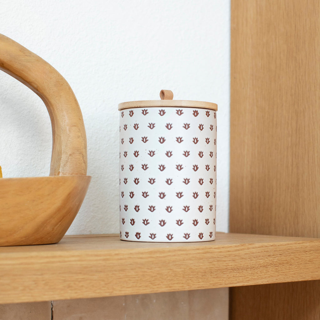 Speckled Block Bone Treat Jar