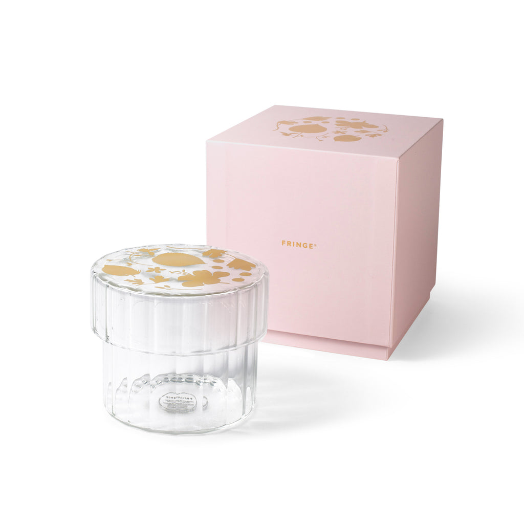 FLEUR FOUND BOTANICALS GLASS BOX